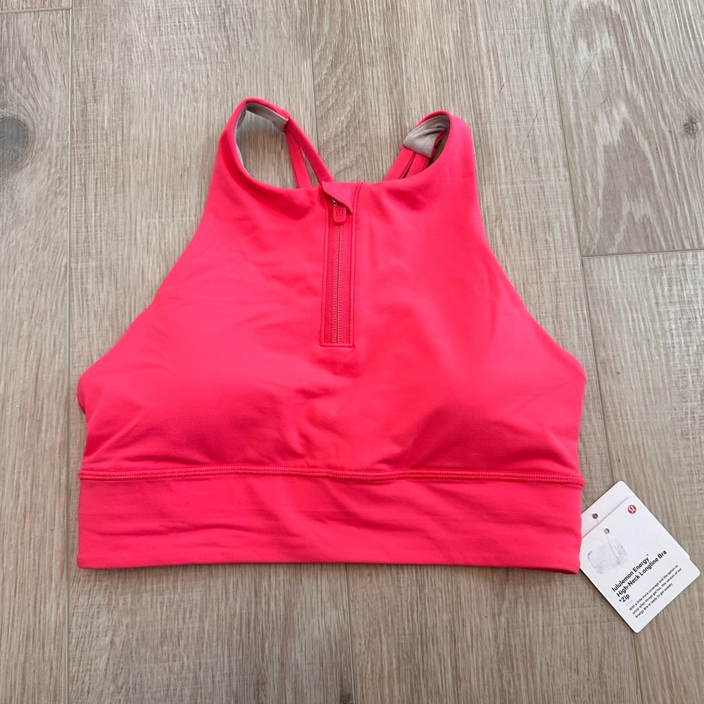 lululemon athletica Neon Pink Sports Bra